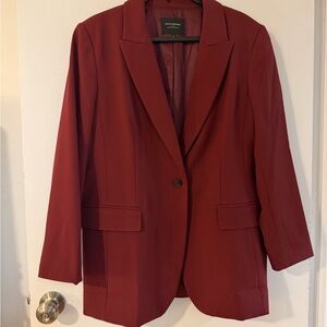 Banana Republic Factory Burgundy Blazer
